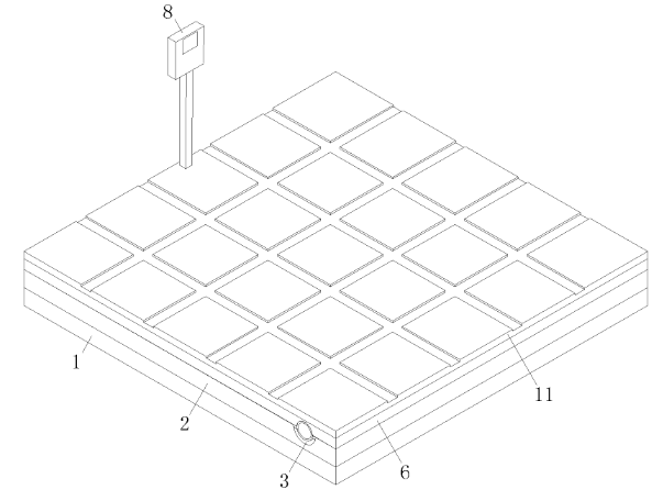 一种实铺地暖结构