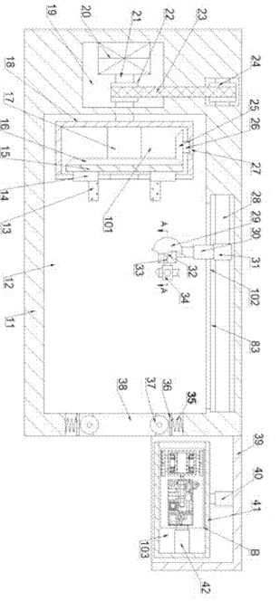 一种用于建筑钢管内外壁打磨并喷漆设备